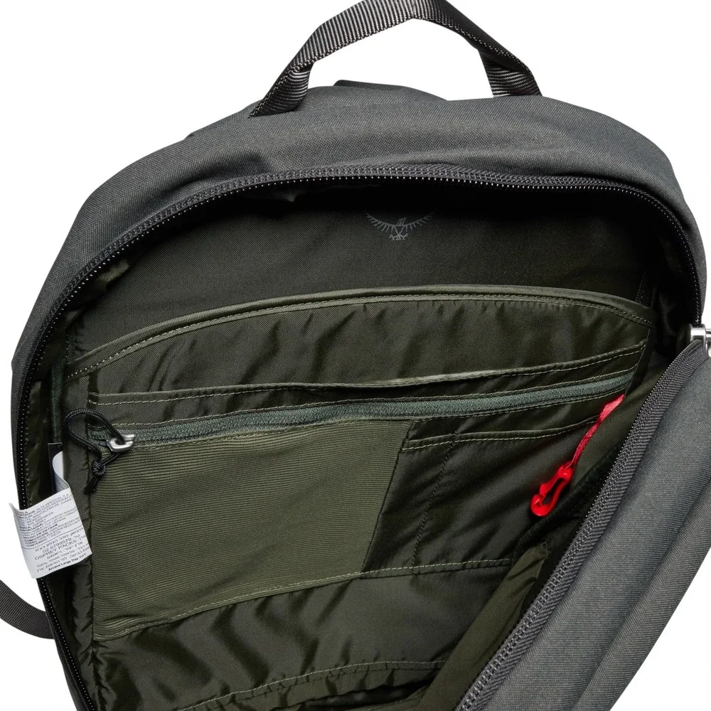 Osprey Large Commuter Backpack – Stonewash Black, 20L Capacity